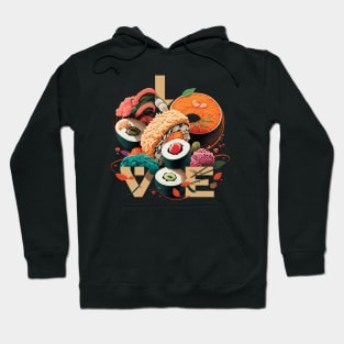 Love Sushi Hoodie